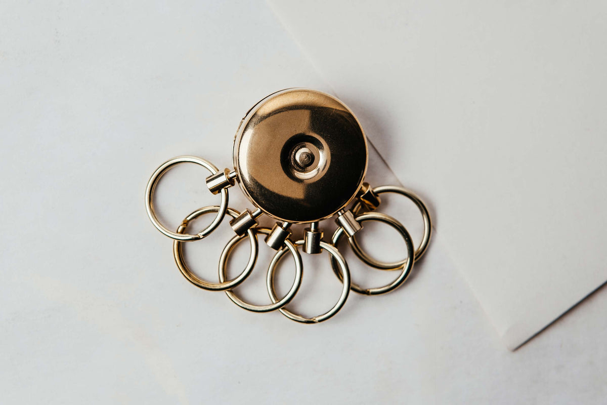 japanese brass key holder